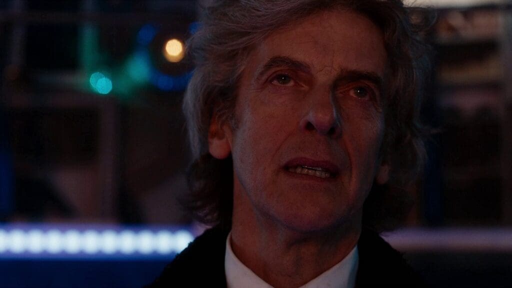 The Twelfth Doctor, in the TARDIS