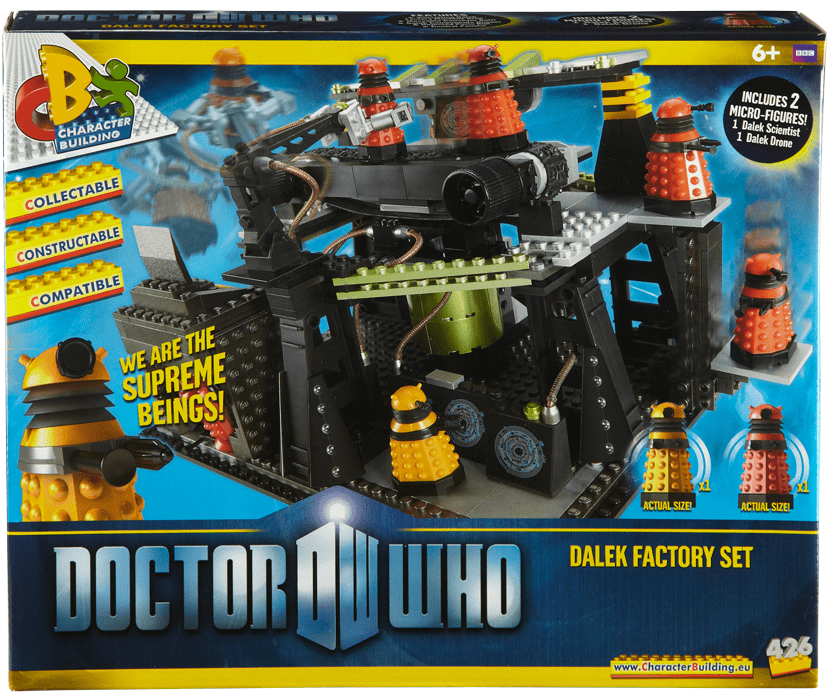 Dalek Factory Set • Character Building · TARDIS Guide