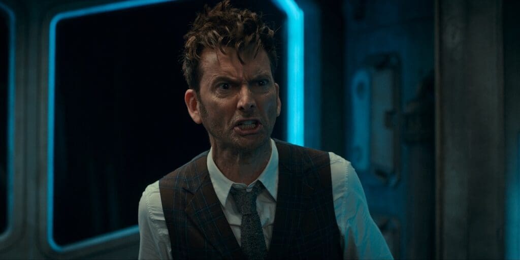 The Doctor, angry