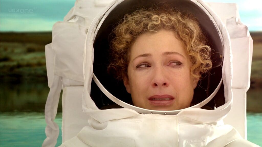 River in the spacesuit