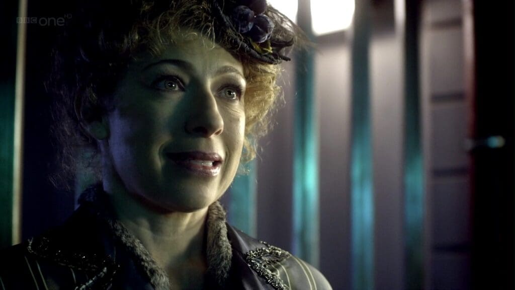 River Song, in her cell