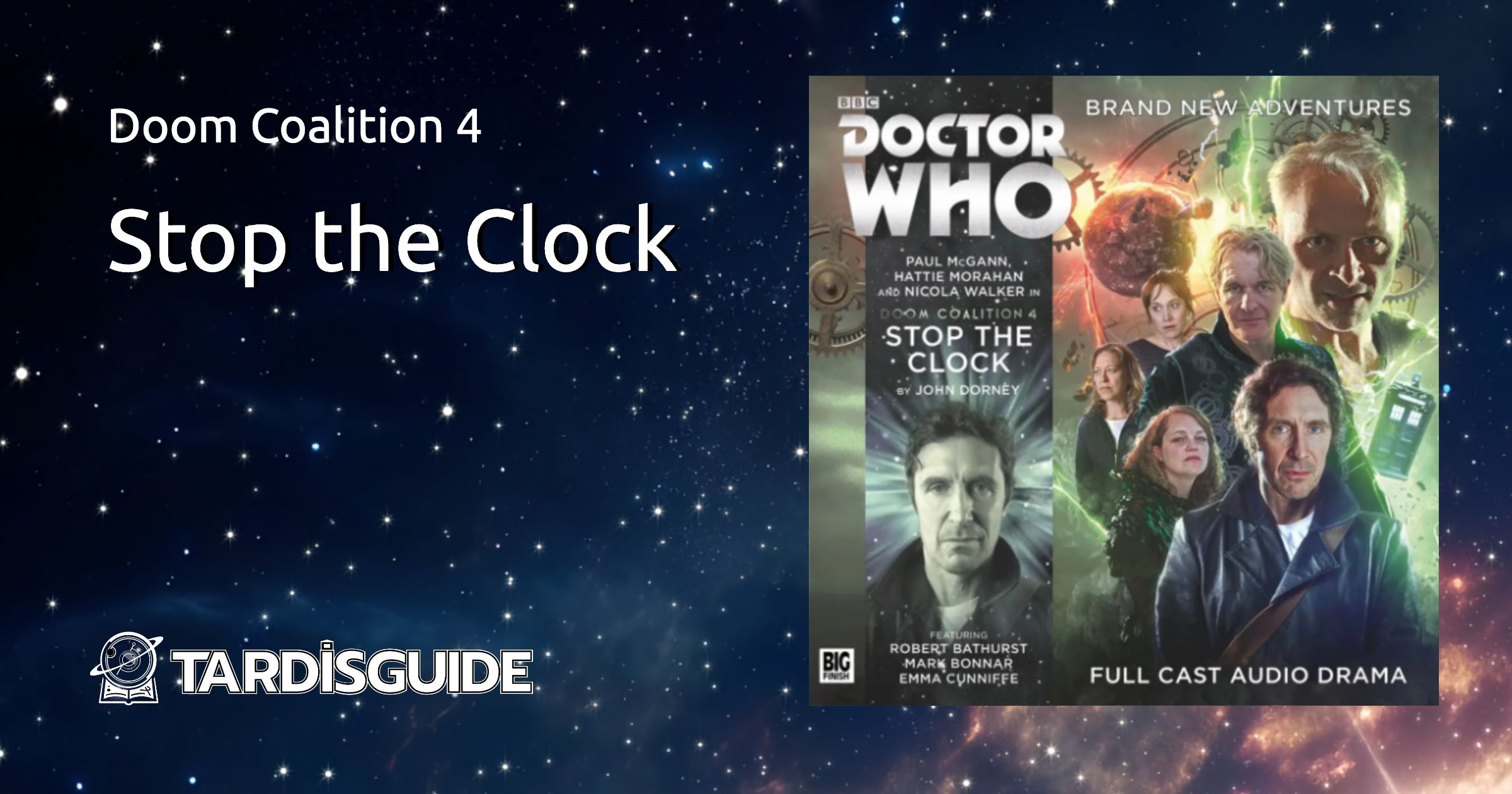 Stop The Clock · Doom Coalition 4 • Episode 4 · Tardis Guide